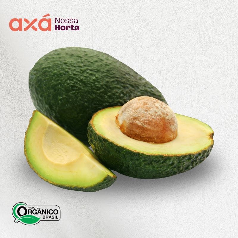 Abacate Orgânico 500g Nossa Horta Axá Organicos 