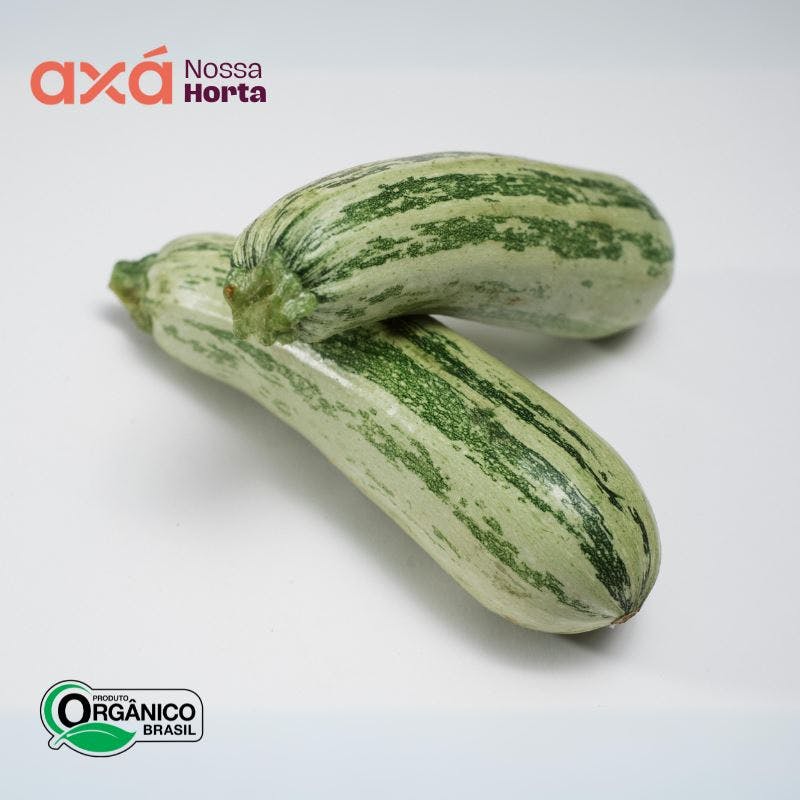 Abobrinha Italiana Orgânica 600g Nossa Horta Axá Organicos 