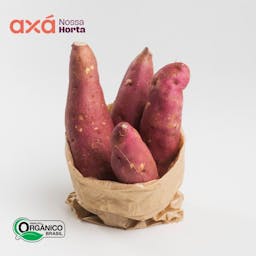 Batata Doce Orgânica 600g Nossa Horta Axá Organicos 